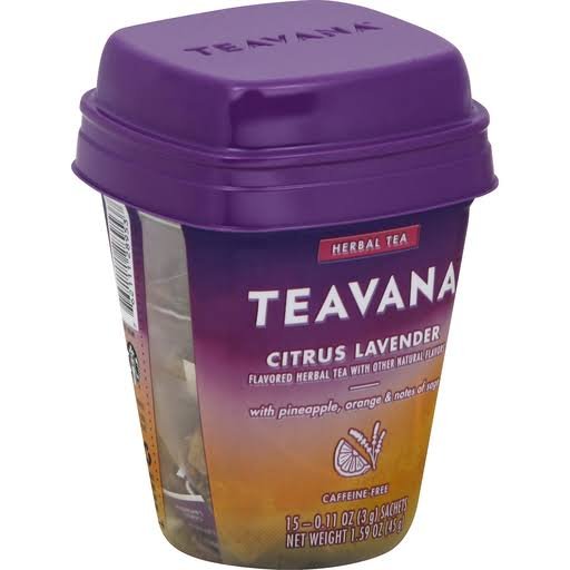 Teavana Citrus Lavender Sage Herbal Tea