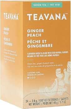 Teavana Peach Green Tea – Refreshing Fruit-Infused Green Tea Blend