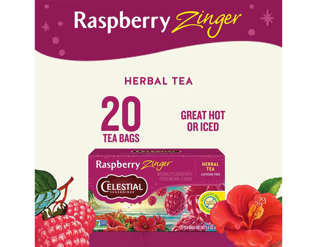 Teavana Raspberry Zinger Herbal Tea